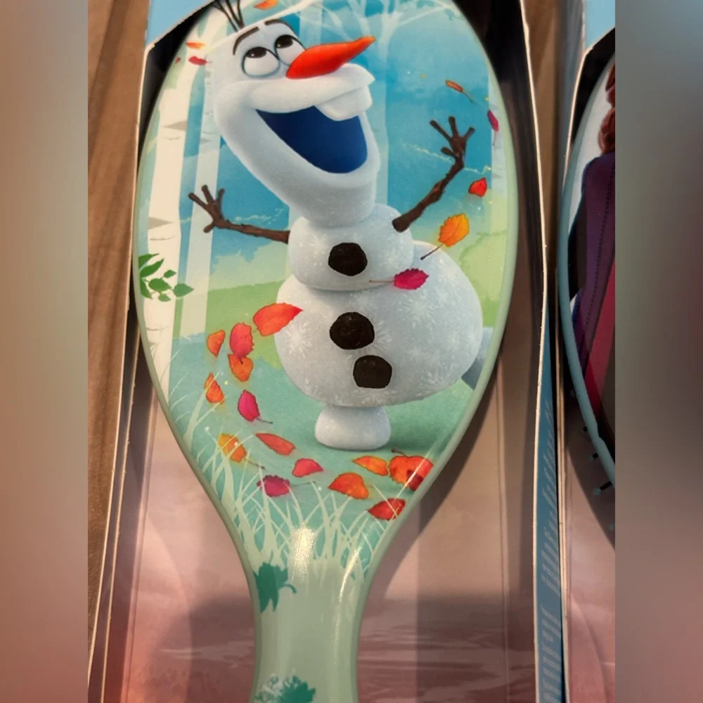 NIB Disney Frozen Wet Brush Duo with Olaf, Anna and Elsa